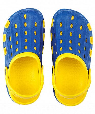 На картинке изображен Обувь для пляжа детская 25Degrees Crabs Blue/Yellow 25D2-1005 24-29 Обувь для пляжа детская 25Degrees Crabs Blue/Yellow 25D2-1005 24-29