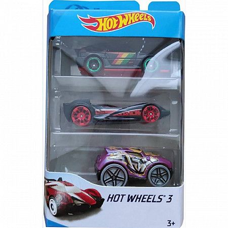 Набор машинок Hot Wheels 3 шт. (K5904) №7