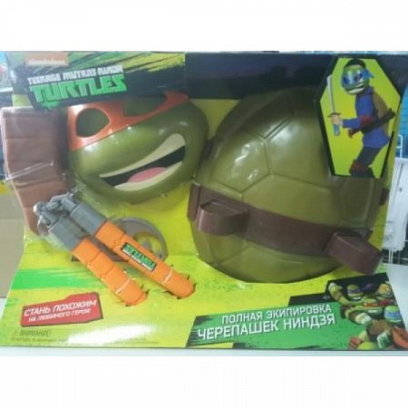 Полный набор боевого снаряжения Turtles Черепашки Ниндзя Микеланджело 92084