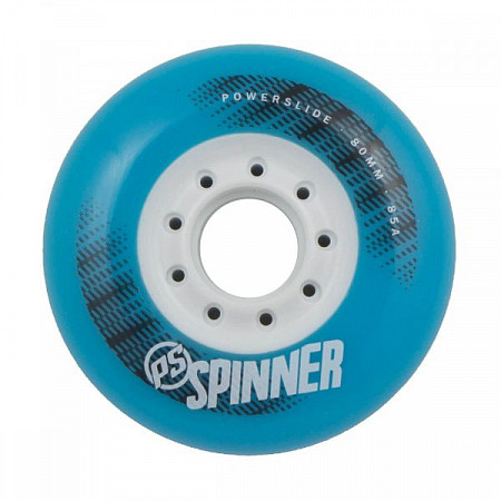 Колеса Powerslide Spinner 80мм/85a 905283/blue 4 шт 