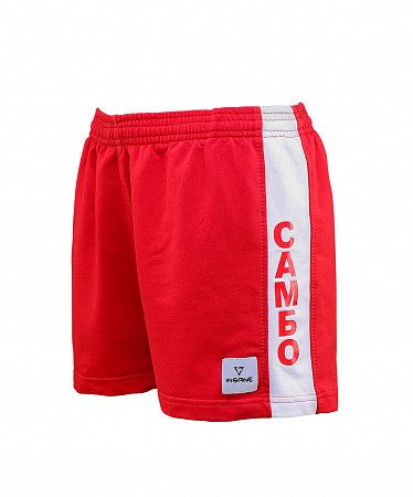 Шорты для самбо Insane Start IN22-SS300 детские 28-30 red