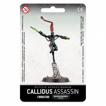 На картинке изображен Фигурка Games Workshop Warhammer: Officio Assassinorum Callidus Assassin Фигурка Games Workshop Warhammer: Officio Assassinorum Callidus Assassin