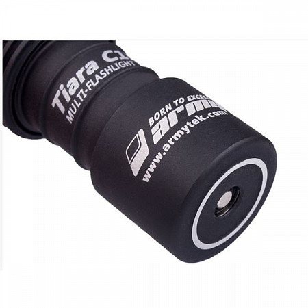 Фонарь налобный Armytek Tiara C1 Magnet USB (белый свет)+18350 Li-Ion