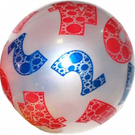 Мяч гимнастический Zez Sport D9-S22 grey/red/blue
