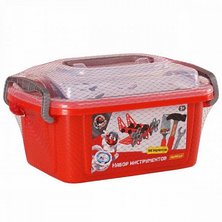 На картинке изображен Набор инструментов Полесье Пин код 70593 Набор инструментов Полесье Пин код 70593