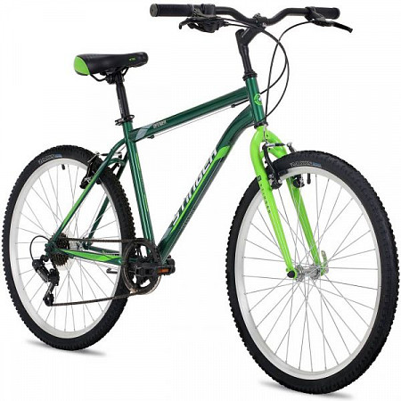 На картинке изображен Велосипед Stinger Defender 26" (2018) Green Велосипед Stinger Defender 26" (2018) Green