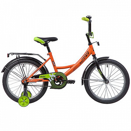 Велосипед Novatrack Vector 18" (2019) Orange/Green 183VECTOR.OR9