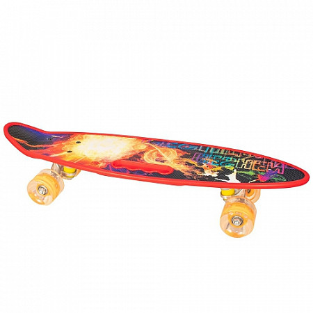 На картинке изображен Penny board (пенни борд) Shantou 2507 red Penny board (пенни борд) Shantou 2507 red