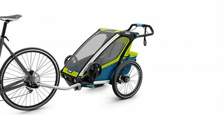 Детская мультиспортивная коляска Thule Chariot Sport1 lime (10201002)