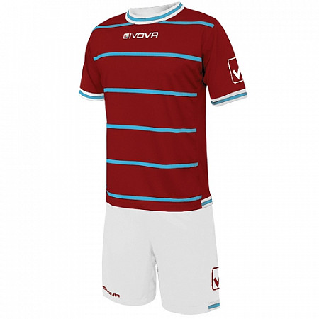 Футбольная форма Givova Caos KITC41B red/white