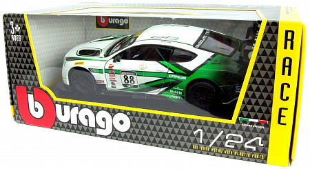 На картинке изображен Коллекционная машина Bburago 1:24 Bentley Gt3 (18-28008) Коллекционная машина Bburago 1:24 Bentley Gt3 (18-28008)