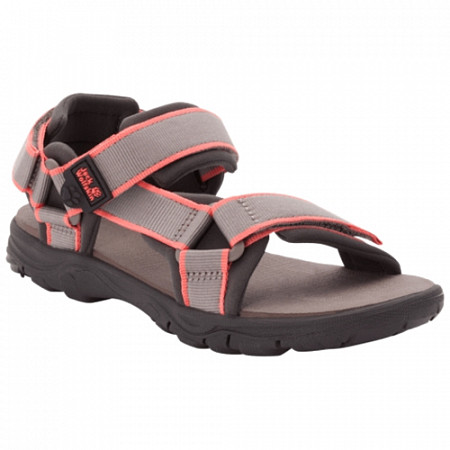 На картинке изображен Сандалии детские Jack Wolfskin Seven Seas 3 K clay / rose Сандалии детские Jack Wolfskin Seven Seas 3 K clay / rose