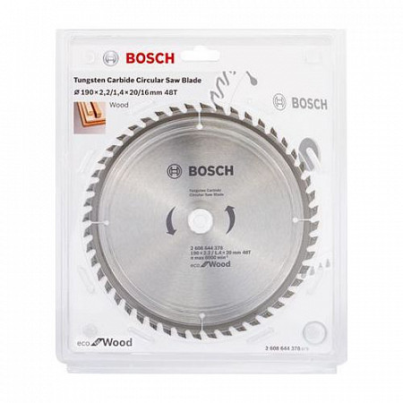 Диск пильный по дереву Bosch 19x2 см 48 зубьев 2608644378