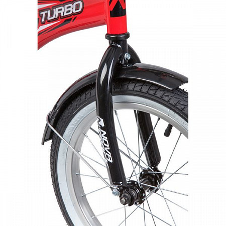 Велосипед Novatrack Turbo 16" (2019) Red 167TURBO.RD9