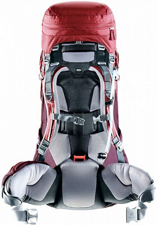 Рюкзак туристический, альпинистский Deuter Aircontact Pro 60+15L lava-anthracite