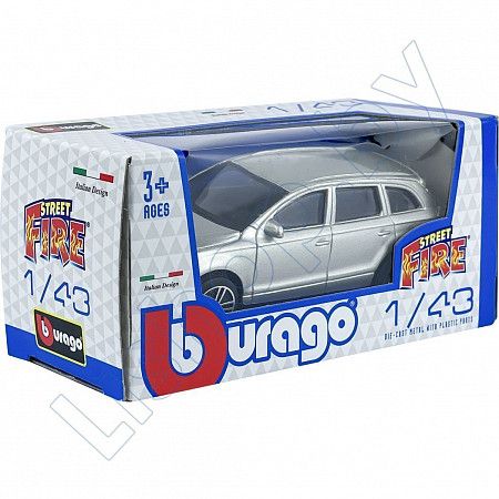 Машинка Bburago 1:43 Audi Q7 (18-30000/18-30229) gold