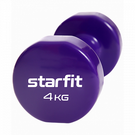 Набор гантелей виниловых Starfit Core DB-101 4 кг violet