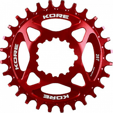 Звезда Kore Narrow Wide Front Chain Ring SRAM, 32T, red, KCRFNW0232RAT
