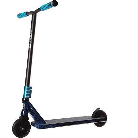 Трюковой самокат Novatrack Pixel Pro'105 Graffiti 120A.PIXEL.BL21 blue/black