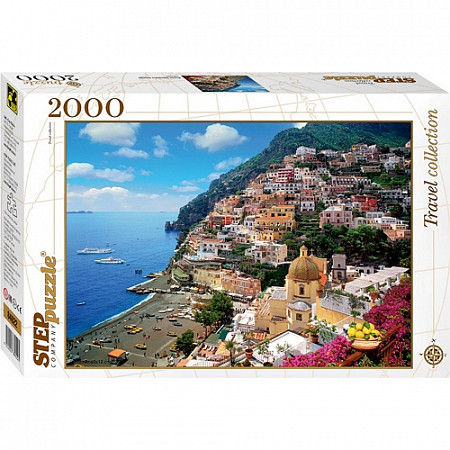 Пазлы Step Puzzle 2000 Италия Побережье Амалфи 84022