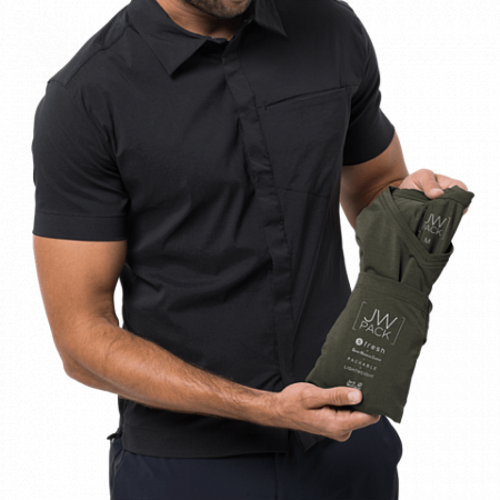 Футболка мужская Jack Wolfskin Jwp T M green pine