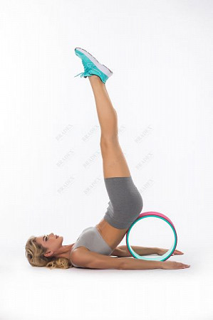 Колесо для йоги Bradex Асана Yoga Wheel SF 0291 Green/Pink