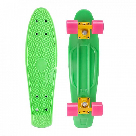 На картинке изображен Penny board (пенни борд) RGX PNB-02 22" Green Penny board (пенни борд) RGX PNB-02 22" Green
