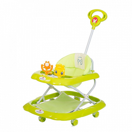 На картинке изображен Ходунки BabyHit Funny Walk green Ходунки BabyHit Funny Walk green