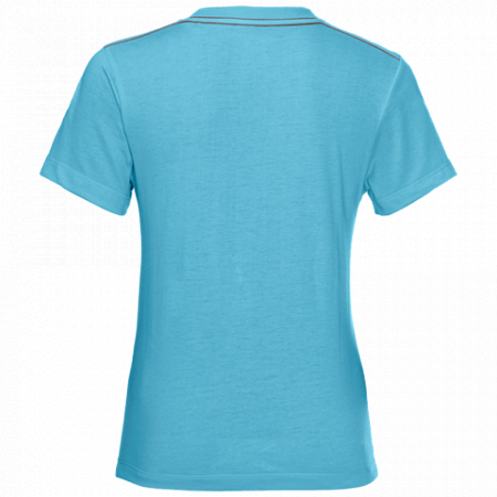 Футболка детская Jack Wolfskin Brand T Kids gulf stream