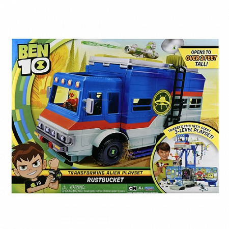 На картинке изображен Игровой набор Ben 10 Трейлер-трансформер 77671 Игровой набор Ben 10 Трейлер-трансформер 77671