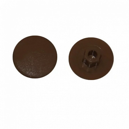 Заглушка для конфирмата декоративная dark brown 50 шт SMZ1-43588-50