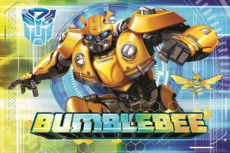 На картинке изображен Пазл Trefl Трансформеры Бамблби 260 шт 13243 Пазл Trefl Трансформеры Бамблби 260 шт 13243