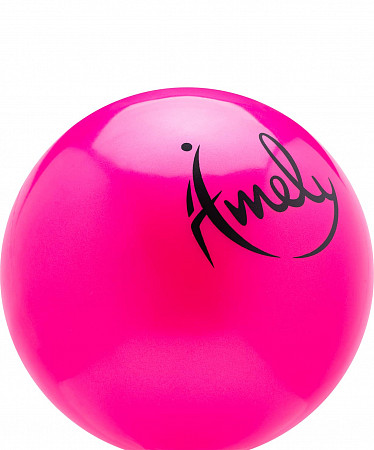 Мяч для художественной Amely AGB-301 19 см pink