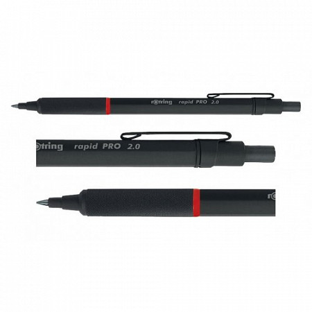 Карандаш механический Rotring 1904260 black/red