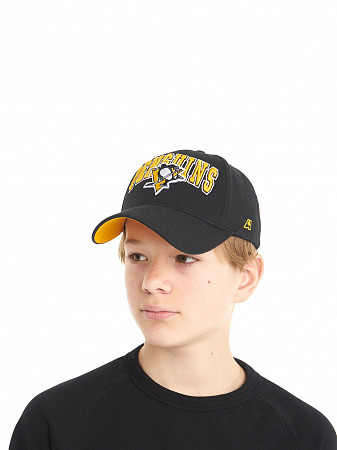 Бейсболка Atributika&Club NHL Pittsburgh Penguins 31179 black