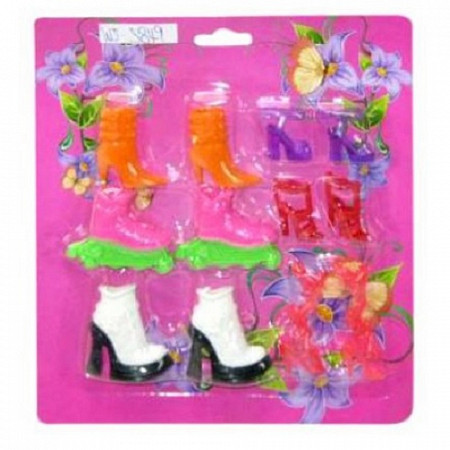 Набор аксессуаров для кукол Haiyuanquan Обувь KT6000