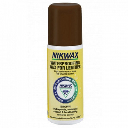 Пропитка для гладкой кожи Nikwax Aqueous Wax brown 125 мл