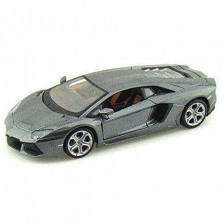 Масштабная модель автомобиля Maisto 1:24 Ламборгини Авентадор LP700-4 (31210) grey