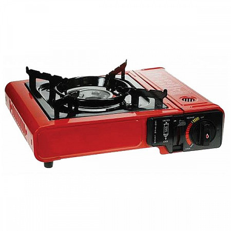 Плита туристическая газовая с переходником BTrace G0239