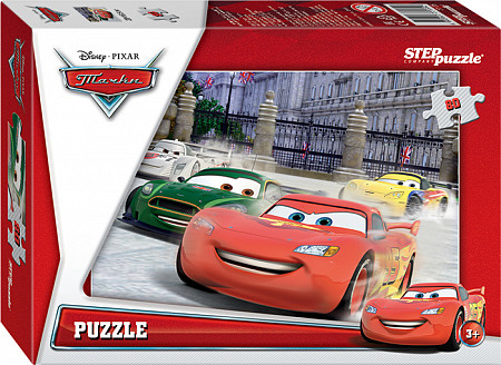 На картинке изображен Пазлы Step Puzzle 80 "Тачки/Самолёты" 77135 Пазлы Step Puzzle 80 "Тачки/Самолёты" 77135