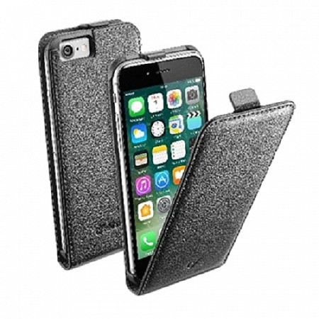 Чехол Cellularline Flap Ess Case для IPhone 7 FLAPESSIPH747K black