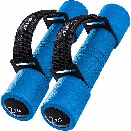 Гантель неопреновая Starfit DB-203 2 кг blue