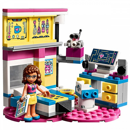 На картинке изображен Конструктор LEGO Friends Комната Оливии 41329 Конструктор LEGO Friends Комната Оливии 41329