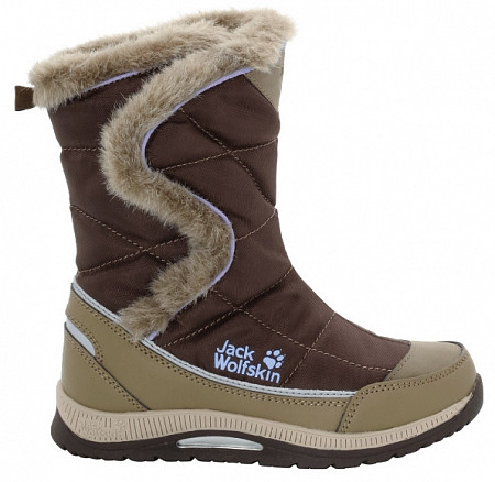 На картинке изображен Сапоги Jack Wolfskin Snow Dome brown Сапоги Jack Wolfskin Snow Dome brown