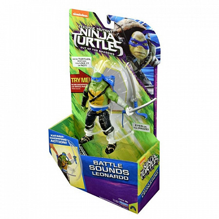 Игрушка Turtles Фигурка функ.14 см, со звуком, Лео, серия Movie Line 2016 88301T