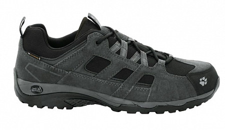 На картинке изображен Полуботинки Jack Wolfskin Vojo Hike Texapore Men black Полуботинки Jack Wolfskin Vojo Hike Texapore Men black