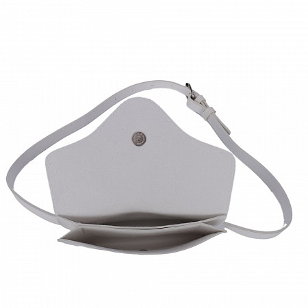 На картинке изображен Поясная сумка женская Ors Oro OMS-0151 white Поясная сумка женская Ors Oro OMS-0151 white