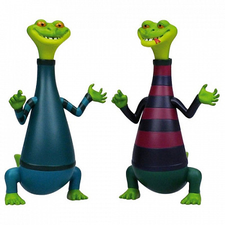 На картинке изображен Фигурки Monchhichi Блиц и Глиц 2 в 1 81502 Фигурки Monchhichi Блиц и Глиц 2 в 1 81502