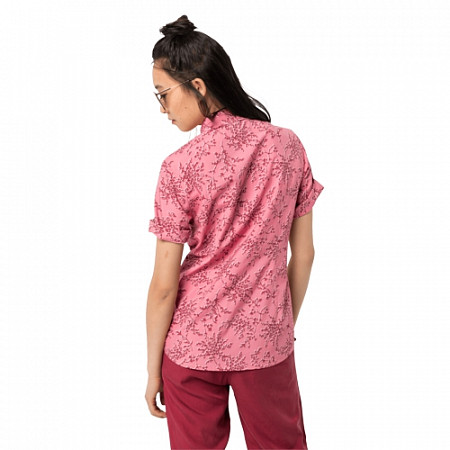 Рубашка женская Jack Wolfskin Matata Print Shirt W rose quartz all over