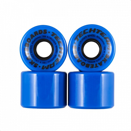 Набор колес для скейтборда Tech Team 60*45 мм 78а blue